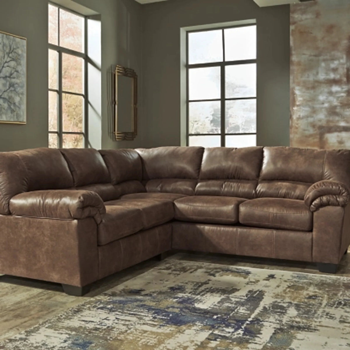 El Paso Sectional Rustic Furniture Saving Place