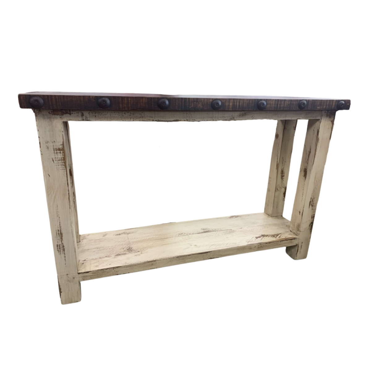 Oldie White Sofa Table Rustic Furniture Saving Place