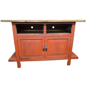 Red 55" TV Stand