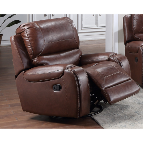 Gun Barrel Brown Recliner