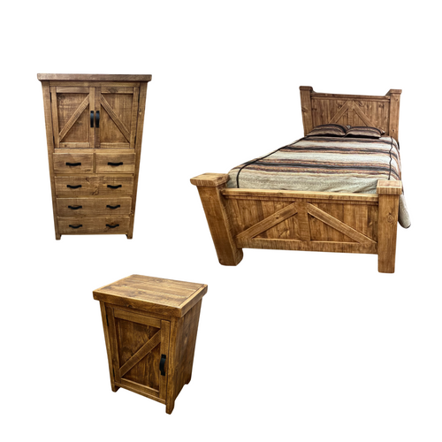 Ranch Hand 3 Piece Bedroom Set