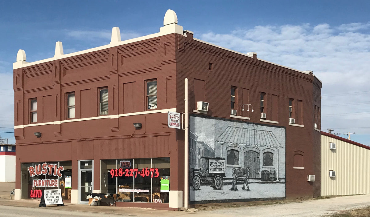 Rustic furniture saving place deals