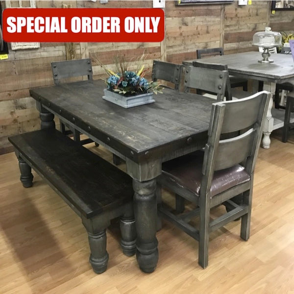 Weathered Farmhouse 6' Dinette