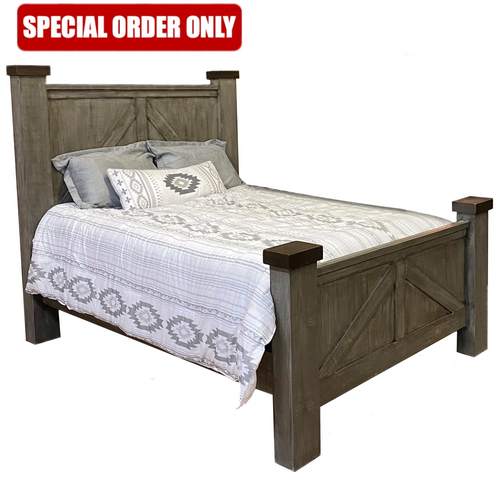 Weathered Farmhouse Bed