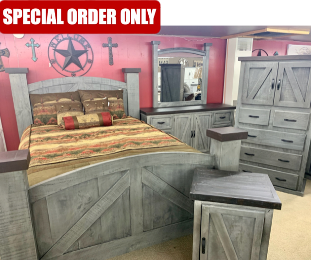 Weathered Farmhouse Bedroom Set