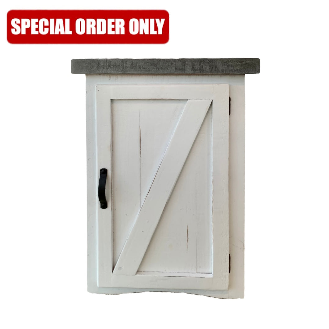 White Smoke Barn Nightstand