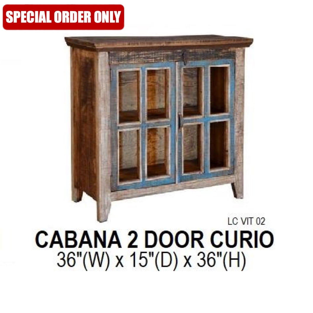 Cabana 2 Door Curio