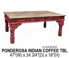 Load image into Gallery viewer, Ponderosa Indian Coffee Table