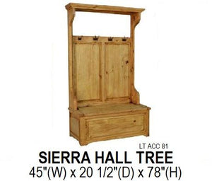 Rustic Hall Tree