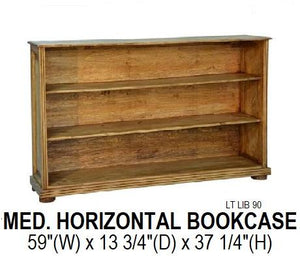 Medium Horizontal Bookcase