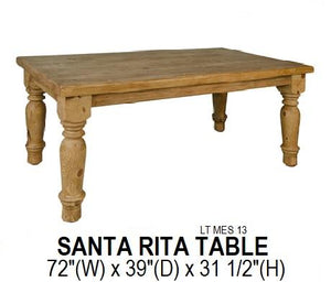 Santa Rita Table