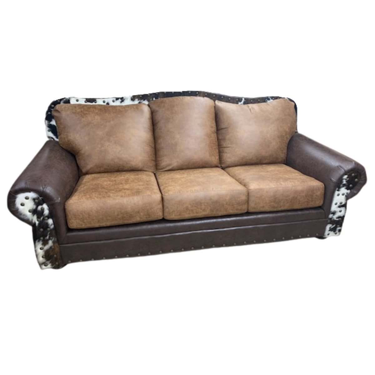 Cowhide Sofa Rustic Furniture Saving
