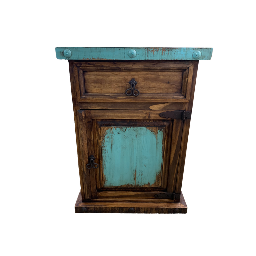 Turquoise nightstand online