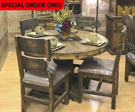 Ponderosa Round Dining Set