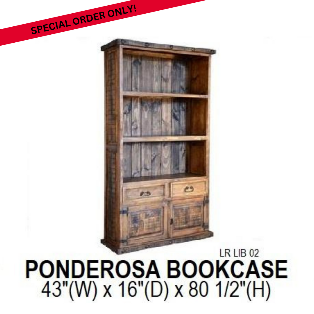 Ponderosa Bookcase