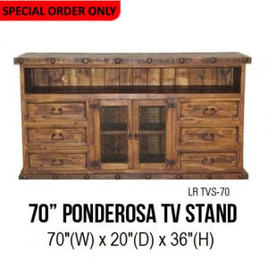 70" Ponderosa TV Stand
