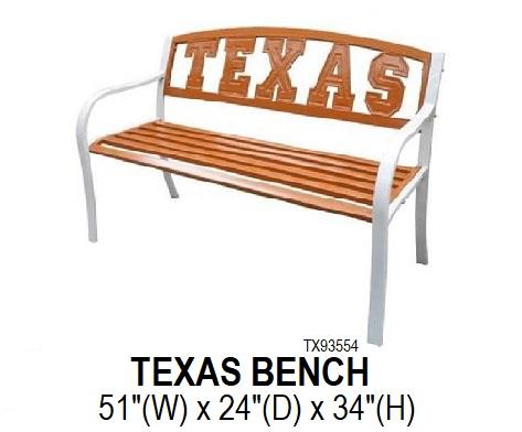 Longhorn Bench